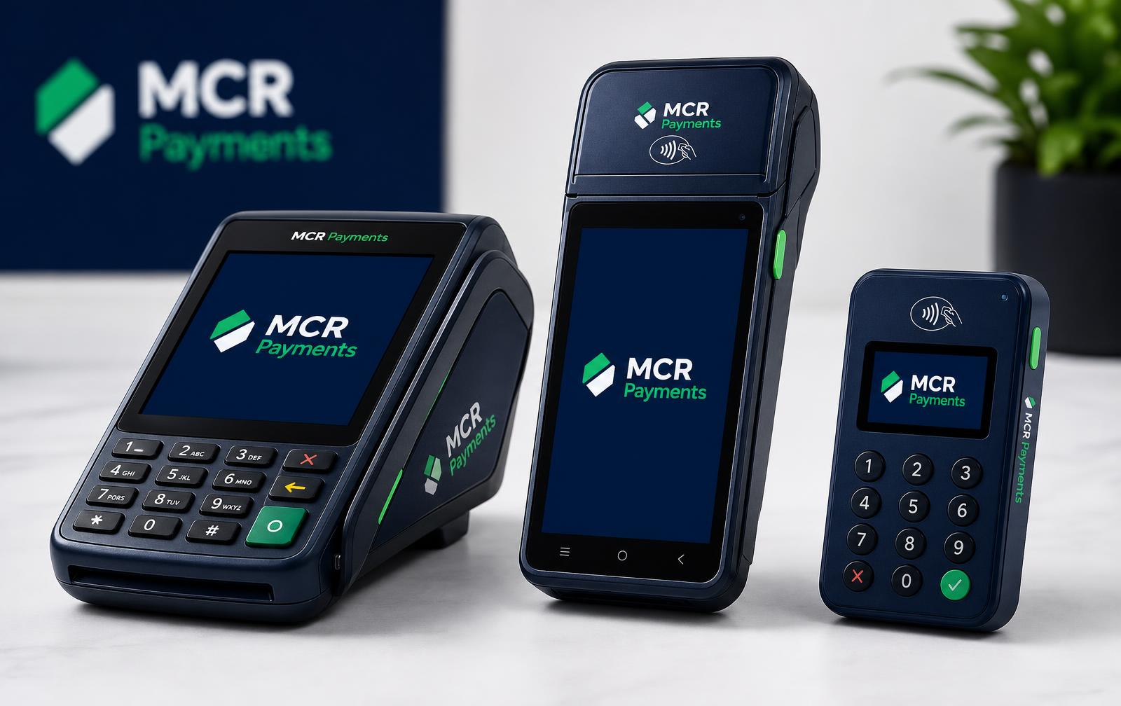 MCR Counter, MCR Go and MCR Flex card machines